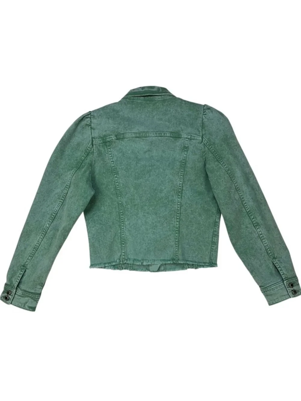Retrofete Rissa Denim Jacket M Mojito Cropped - Picture 15 of 16